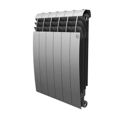 Радиатор Royal Thermo BiLiner 500 Silver Satin (Серебристый) - фото