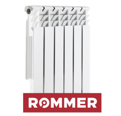Алюминиевый радиатор Rommer Optima 500 - фото