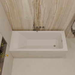 Ванна из камня Veconi SOLITA  Slim 1500*700мм - фото3