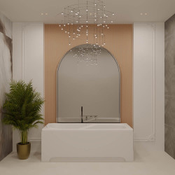 Ванна из камня Veconi FRESCA 1700*700мм - фото3