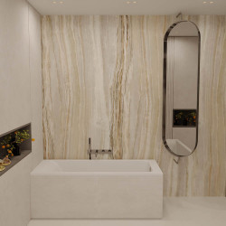 Ванна из камня Veconi SOLITA 1500*700мм - фото2