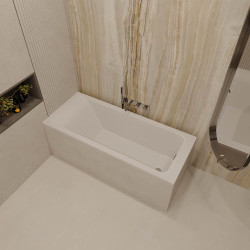 Ванна из камня Veconi SOLITA 1500*700мм - фото