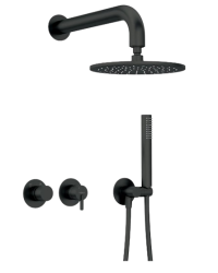 Душевая система Deante SILIA, черный - фото