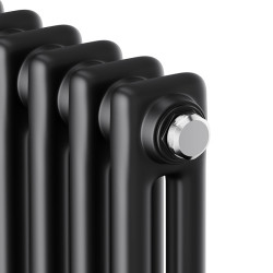 Радиатор трубчатый Royal Thermo Insignia C2180,8 секц.,черный - фото3