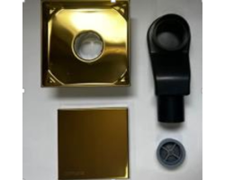 Трап душевой под плитку MSP-15 gold Metline - фото2