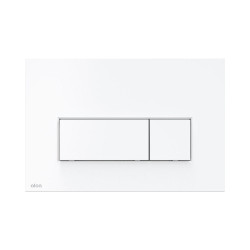 Кнопка смыва Alcaplast M576, белый матовый - фото