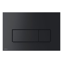 Кнопка смыва Alcaplast M578, черный матовый - фото