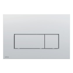 Кнопка смыва Alcaplast M572, хром матовый - фото