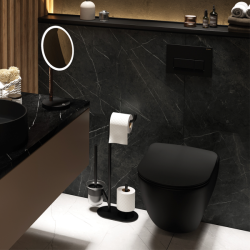 Кнопка смыва Deante CST_N51P, черный матовый - фото2