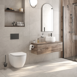 Кнопка смыва Deante CST_D51P, титан - фото2