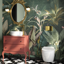 Кнопка смыва Deante CST_Z51P, золото - фото2