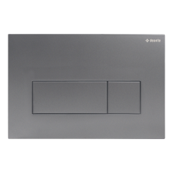 Кнопка смыва Deante CST_G51P, оружейная сталь - фото