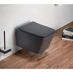 Унитаз подвесной с крышкой UnicoPureza Bau Cinzento - фото2