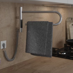 Полотенцесушитель электрический Gloss&Reiter SMART E2 L.39x25.R1, белый - фото5