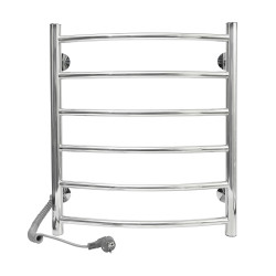 Полотенцесушитель электрический Gloss&Reiter Raduga Э2 Л 50х60 Д6 Л, хром - фото