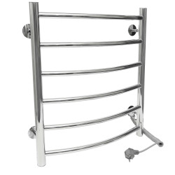 Полотенцесушитель электрический Gloss&Reiter Raduga Э2 Л 50х60 Д6 П, хром - фото2
