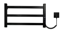 Полотенцесушитель электрический Gloss&Reiter Pro-line Е2.L.50x30.P3(П), черный - фото