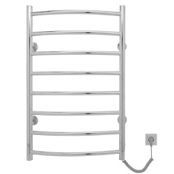 Полотенцесушитель электрический Gloss&Reiter Raduga Э2 Л 50х80 Д8 П, хром - фото