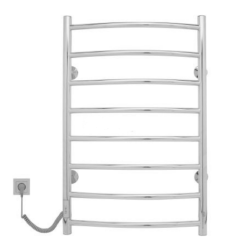 Полотенцесушитель электрический Gloss&Reiter Raduga Э2 Л 50х80 Д8 Л, хром - фото