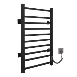 Полотенцесушитель электрический Gloss&Reiter Pro-gress Э2 Л 50x80 P10 , черный - фото3