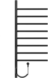 Полотенцесушитель электрический Gloss&Reiter Ti#1 E2.L.43х100.F8, черный - фото2