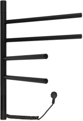 Полотенцесушитель электрический Gloss&Reiter Ti#1 E2.L.43х60.F4, черный - фото2