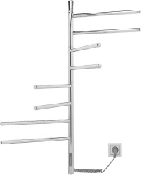 Полотенцесушитель электрический Gloss&Reiter Ti#1 E2.L.43х100.F8,хром - фото