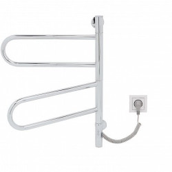 Полотенцесушитель электрический Gloss&Reiter Ti#2 E2.L.44х60.R2, хром - фото