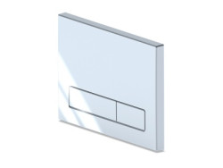 Кнопка смыва АНИ Пласт WPG1511G, хром глянцевый - фото2