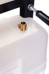 Инсталляция для унитаза АНИ Пласт WC1110, кнопка черная матовая WP1533 - фото5