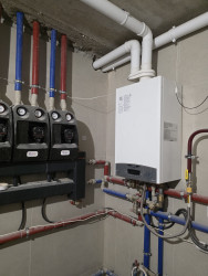 Монтаж котельной в частном доме - фото