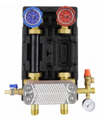 Насосная группа с теплообменником VIEIR VR222 без насоса - фото