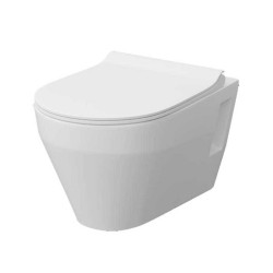 Унитаз подвесной с крышкой Керамин Бари R  - фото