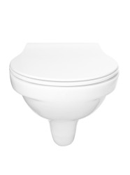 Унитаз подвесной с крышкой Керамин Санти R - фото2