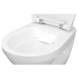 Унитаз подвесной с крышкой Керамин Санти R - фото4