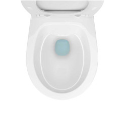 Унитаз подвесной с крышкой Керамин Санти R - фото5