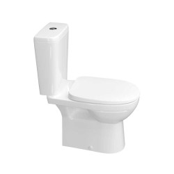 Унитаз напольный с бачком и крышкой Керамин Альбано R с жестким сиденьем - фото4