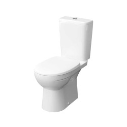 Унитаз напольный с бачком и крышкой Керамин Альбано R с жестким сиденьем - фото