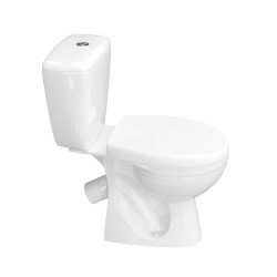 Унитаз напольный с бачком и крышкой Керамин Фест Инкоэр с жестким сиденьем - фото2