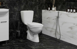 Унитаз напольный с бачком и крышкой Керамин Фест Инкоэр  - фото2