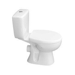 Унитаз напольный с бачком и крышкой Керамин Позитано Инкоэр с жестким сиденьем - фото4