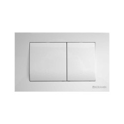 Кнопка смыва Керамин ИнВолл Kей K5236-К-EEA1, белый - фото