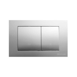 Кнопка смыва Керамин ИнВолл Kей K5236-К-EEA4, серебристо-серый - фото