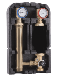 Насосная группа Barberi без насоса  с термостатическим смесительным  клапаном  - фото