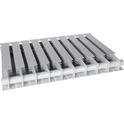 Алюминиевый радиатор STOUT ALPHA 500 12 секций - фото7