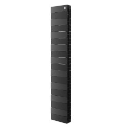 Радиатор биметаллический Royal Thermo Piano Forte Tower 200 Noir Sable 18 секц. - фото