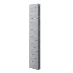Радиатор биметаллический Royal Thermo Piano Forte Tower 200 Silver Satin 18 секц. - фото