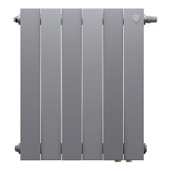 Радиатор биметаллический Royal Thermo Piano Forte 500 V Silver Satin - фото2