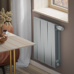 Радиатор биметаллический Royal Thermo Piano Forte 500 V Silver Satin - фото4