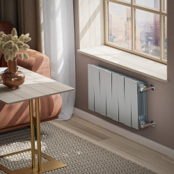 Радиатор биметаллический Royal Thermo Piano Forte 300 Silver Satin - фото6
